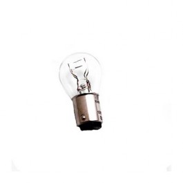 Ampoule 12V 21/5w BLANCHE -culot bayonnette -Stop/veilleuse AR