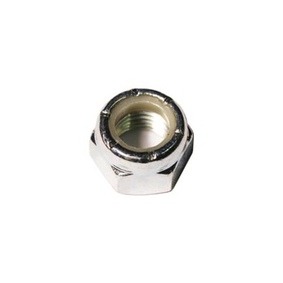 Écrou GFK3322-Nylstop zingué 5/16" UNF pas fin - Hauteur 6,5 mm