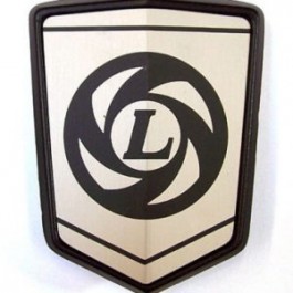 Badge de capot losange blason leylan