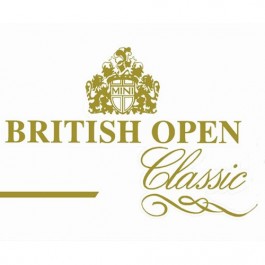 Jeu de 3 Adhésifs "BRITISH OPEN classic" + filet or MINI