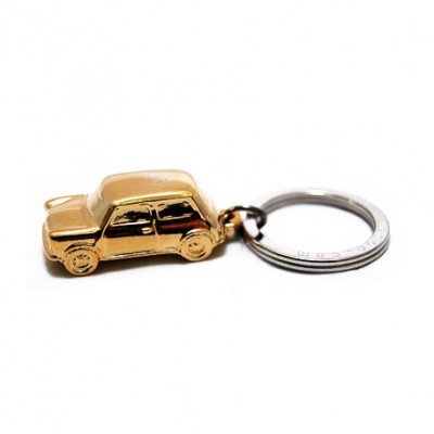 Porte clés MINI dorée en relief-Piéces détachées Austin Mini-Dmo