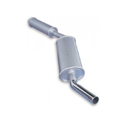 Ligne d’échappement RC40 à double silencieux et sortie latérale en inox pour Austin Mini