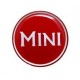 Badge autocollant 42 mm - MINI ROUGE