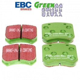 Jeu de plaquettes 7"5 EBC GREEN (Compétition)