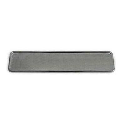 Porte plaque d'immatriculation inox