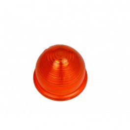 Cabochon de clignotant plastique orange avant 1987