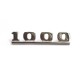 ALA6695-Badge arriere ''1000'' pour AUSTIN & MORRIS COOPER