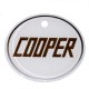 Badge autocollant 27 mm - MINI COOPER