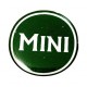 Badge autocollant 42 mm - MINI vert