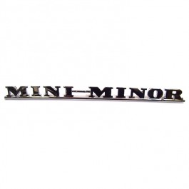 Badge arrière Mini Minor