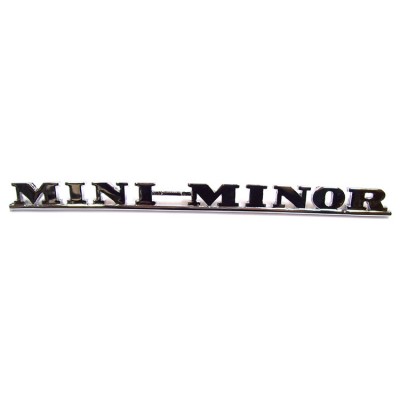 ADA3730-Badge arrière Mini Minor