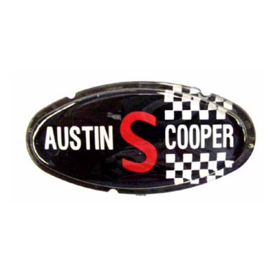 ALA6514-Badge de capot Austin Cooper S MK II