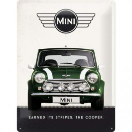 23214-Plaque métal AUSTIN Mini