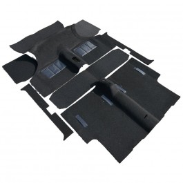 Kit moquette thermomoulée noire Austin Mini 1973 à 1996 - CK962A