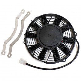 ventilateur aditionnel electrique 10" sur joue d'aile Mini de 1959 à 1996