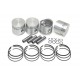 ADU3490-Jeu de 4 pistons 998cc +20