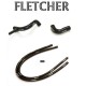 C-GRH002BLACK-Jeu de durites d'eau silicone FLETCHER AUSTIN MINI