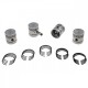 12A120-Jeu de 4 pistons 850cc serie A AUSTIN MORRIS MINI