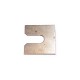 2A4292 - Cale de 1,5 mm entre face avant et berceau Austin Mini et Mini Moke
