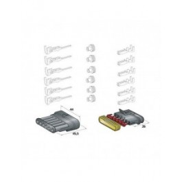 FRL-B90517-Conecteur simple 6 voies