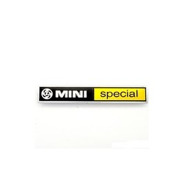 CZH4016-badge de malle rectangulaire " Mini Spécial"