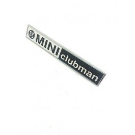 CZH4153-Badge rectangulaire de malle "MINI CLUBMAN"