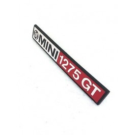 CZH4154-Badge rectangulaire de malle "MINI 1275GT"