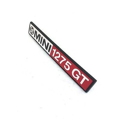 CZH4154-Badge rectangulaire de malle "MINI 1275GT"