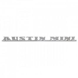 ALA6622-Badge de malle "AUSTIN MINI" lettre chromé