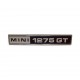 CZH1269-Badge Mini 1275GT rectangulaire de malle arrière