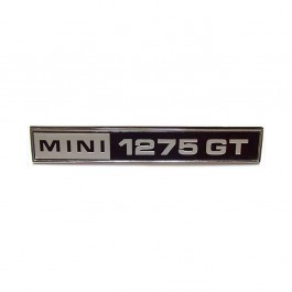 CZH1269-Badge Mini 1275GT rectangulaire de malle arrière