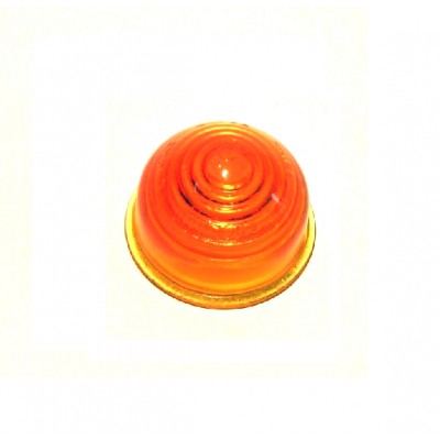 37H5520-Cabochon de clignotant orange avant 87 verre