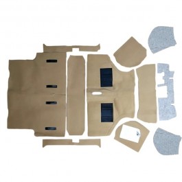 Kit moquette thermomoulée biscuit Austin Mini 1973 à 1996 - CK962Z