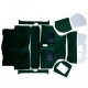 CK962G Kit moquette thermomoulée verte Austin Mini 1973 à 1996