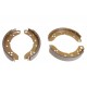 gbs749-Jeu de garnitures de frein arrière GBS749 pour Triumph Herald et Triumph Spitfire.