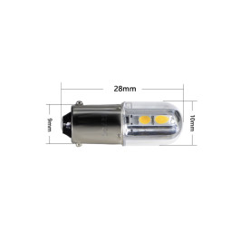 Ampoule LED 12V 4w culot bayonnette BA9S - veilleuse AV