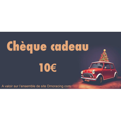 CHEQUE CADEAU VALEUR 10€