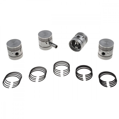 12a120-Jeu de 4 pistons 850cc serie A +40"