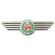 DAH10036SLP-Badge de capot et malle Mini "AILE " Mini cooper