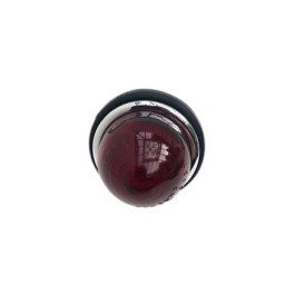 Feu type lucas rouge verre