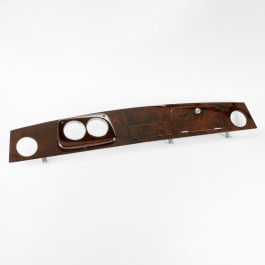 S9057-Tableau de bord bois 2 compteurs lateraux (ronce de noyer)