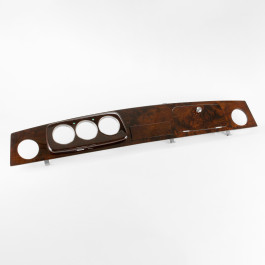 S9059-Tableau de bord bois 3 compteurs lateraux (ronce de noyer)