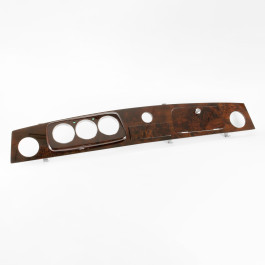 Tableau de bord bois 2 compteurs lateraux (ronce de noyer) + 1 jauge