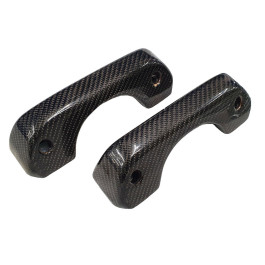 S9641-Paire de poignées d'ouverture de porte Carbone