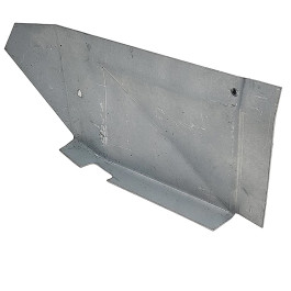 ALA064-plaque de fermeture panneau droit Moke