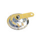 CH12 - Klaxon Classic chromé Ø 105 mm pour Mini et Moke