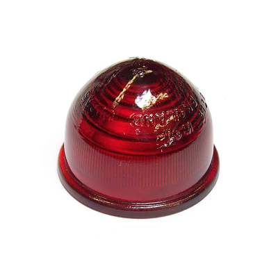 13H6900-cabochon de feu rouge
