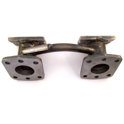 Pipe d'admission double HS2-HS4-HS6-HIF38-HIF44 acier MANIFLOW (Ø44mm)