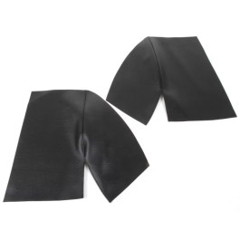 Jeu de garniture de passage de roue arriére noire