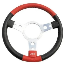 33spvb-rs-Volant tulipé 13 pouces vinyl Mountney rouge